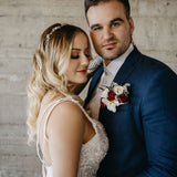 Pocket Square Boutonniere