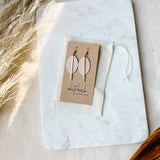 Blush Petal Earrings