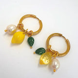 Yellow Dots Studio | Lemon Earrings