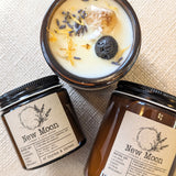 New Moon Candle - of thyme & thread.
