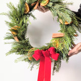 Bespoke Evergreen Wreath 𝘧𝘳𝘰𝘮: