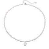 Haiku Lane | Enchanted Heart Pearl Necklace