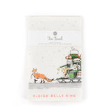 Sleigh Bells Ring Tea Towel