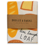 "Live Laugh Loaf" Tea Towel