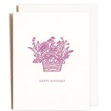 Homework Letterpress Greeting Card