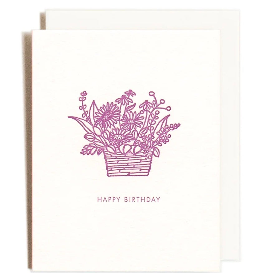 Homework Letterpress Greeting Card