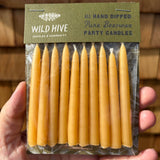 Beeswax Party Candles