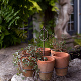 WIRE STAND WITH 6 REDSTONE POTS