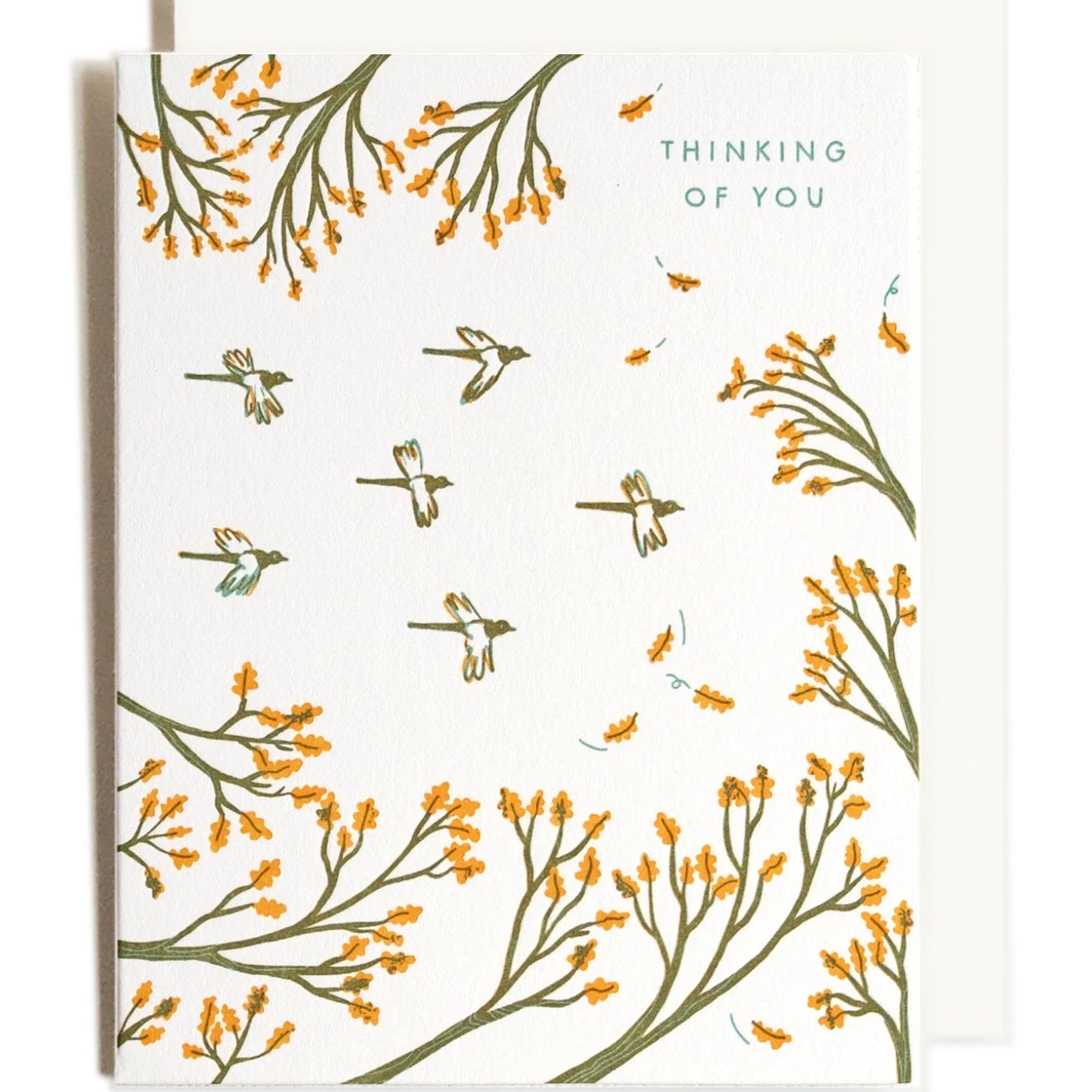 Homework Letterpress Greeting Card