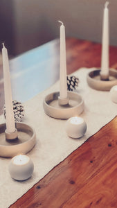 Concrete Candle Holder - Wind + Willow Co.