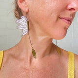 This Ilk | Lavender Pendulum Earrings