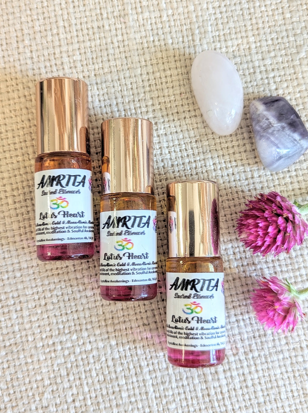 Lotus Heart Roller Perfume - Amrita Sacred Essences