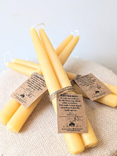 Load image into Gallery viewer, Taper Beeswax Candles - EastVan Bees