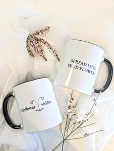 Spread Love, Send Flowers Mug