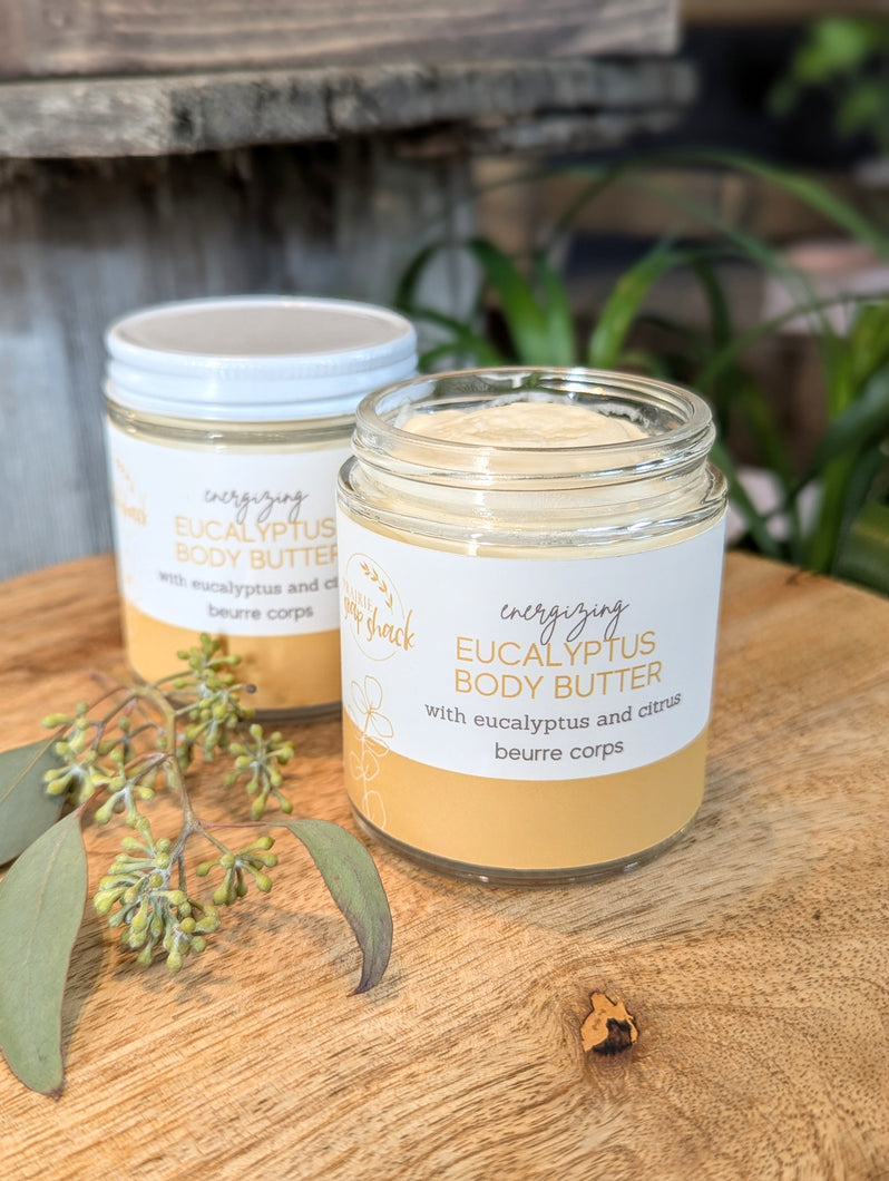 Energizing Eucalyptus Body Butter - Prairie Soap Shack