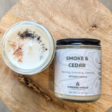 Smoke & Cedar Candle - Standing Spruce