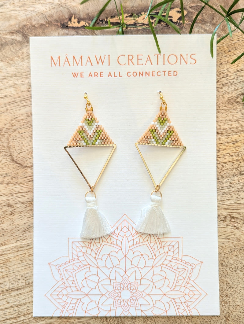 Mamawi Creations | Yôspisiw: She is Gentle | Moss