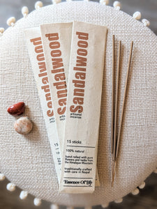 Sandalwood Incense - Essence of Life Organics