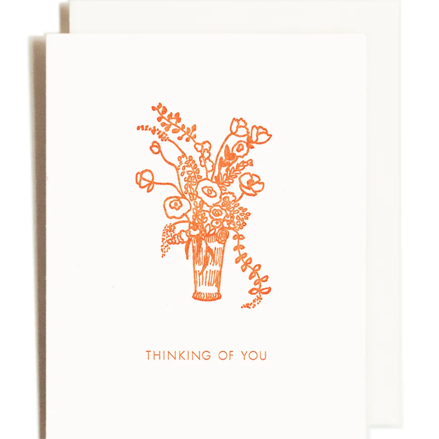 Homework Letterpress Greeting Card