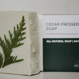 Pressed Cedar Soap - Prairie Soap Shack