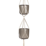 Double Macrame Hanger