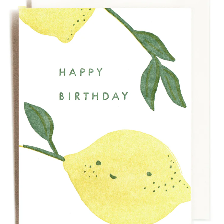 Homework Letterpress Greeting Card