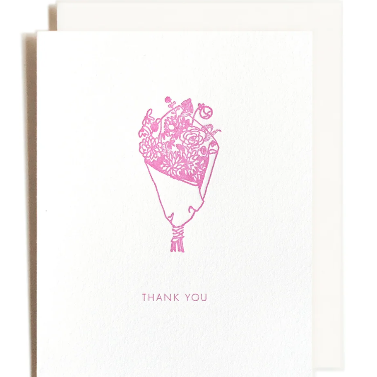 Homework Letterpress Greeting Card