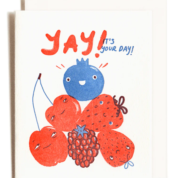 Homework Letterpress Greeting Card