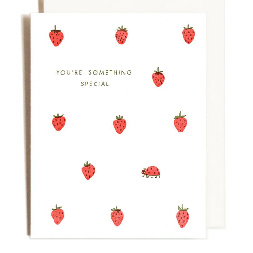 Homework Letterpress Greeting Card
