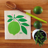 Lime Sponge Cloth