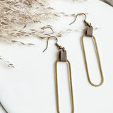 Oval Accent Earrings