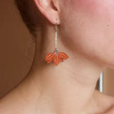 This Ilk | Terracotta Long Petalum Earrings