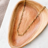Paper Clip Necklace