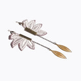 This Ilk | Lavender Pendulum Earrings