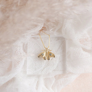 Mystic Moth Necklace - Haiku Lane Jewelry