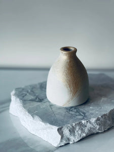 Gold Fusion Concrete Bud Vase  - Wind + Willow Co.