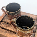 Chocolate Brown Mountain Mug | Bruno Bellows